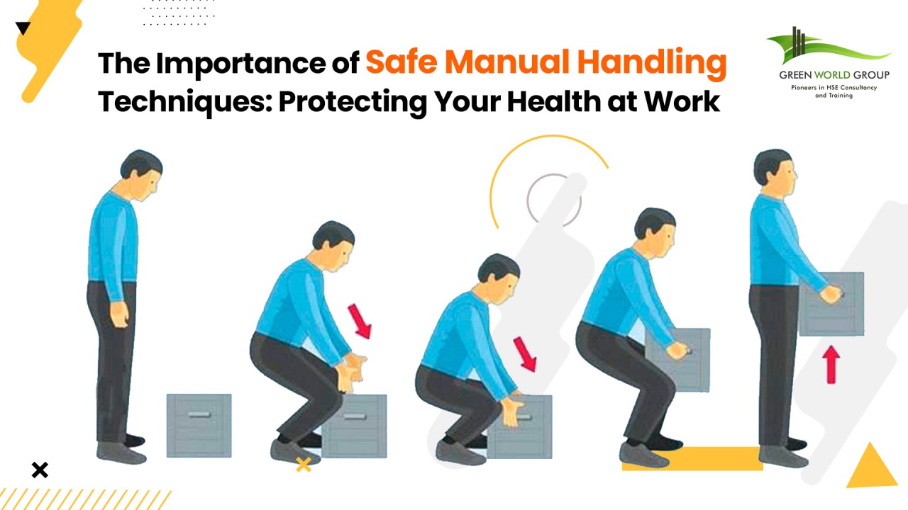 الطريقة الصحيحة لرفع الأشياء الثقيلة